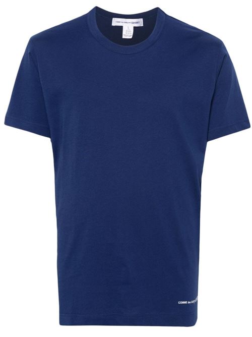 T-shirt with logo COMME DES GARÇONS SHIRT | FMT020S242NAVY